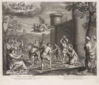 KG 12285
          <br/>
          De steniging van Stefanus.
          <br/>
          <em>Picart, Bernard (1673-1733) - attr.</em>